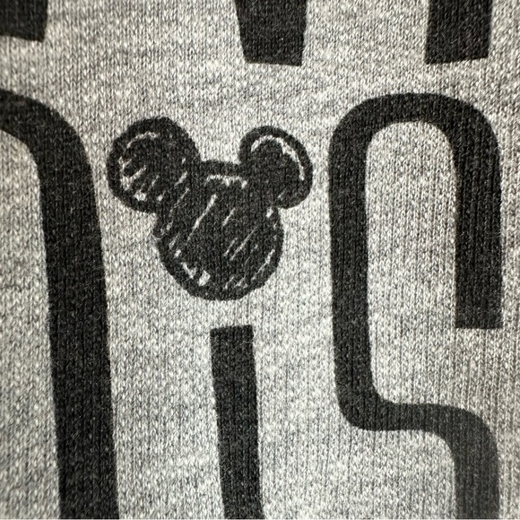 Disney Parks Sweatshirt Walt Disney World Resort Women M Gray Mickey Mouse Ears - Picture 5 of 9